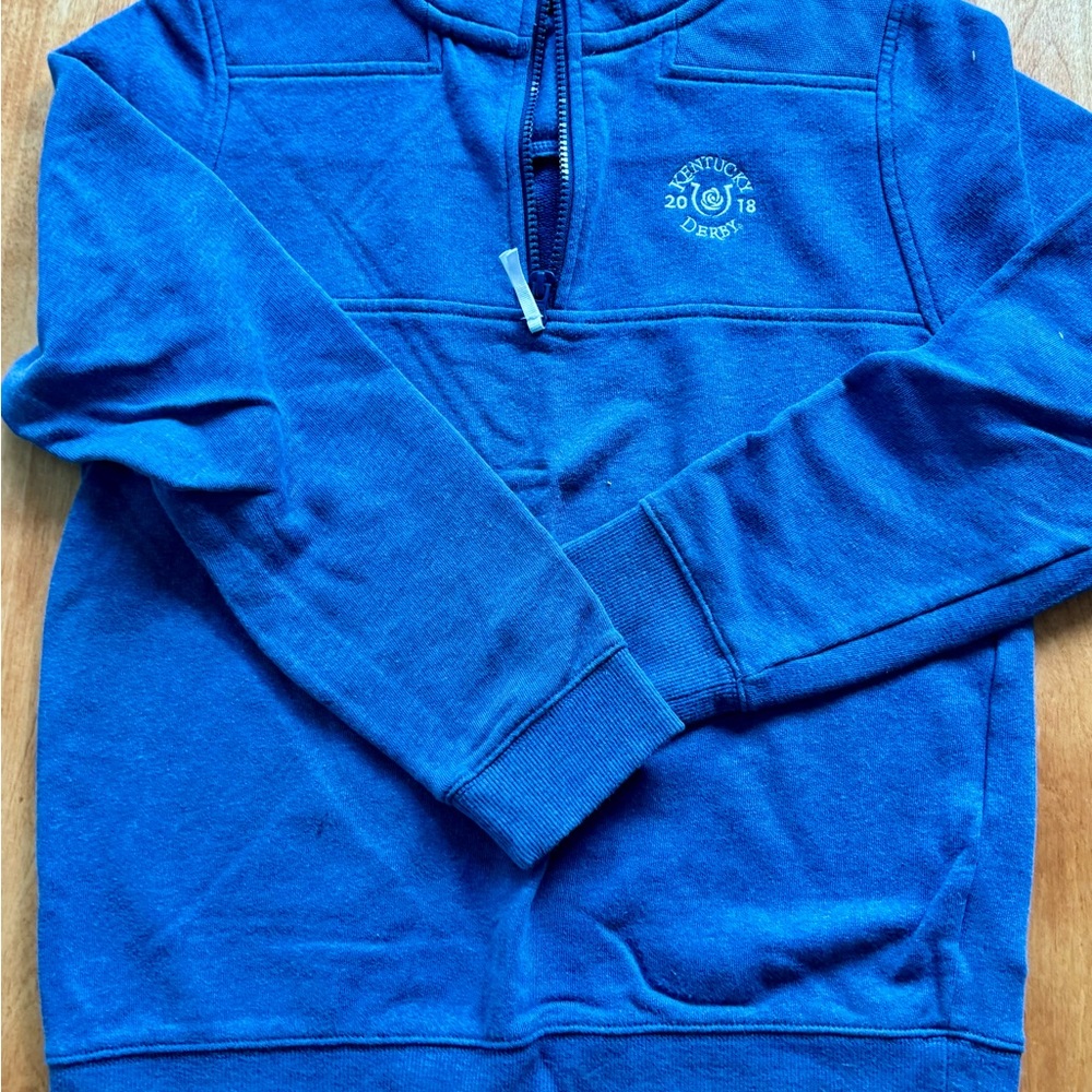 Vineyard Vines Kids Shep Blue Kentucky Derby, MEDIUM 12-14.